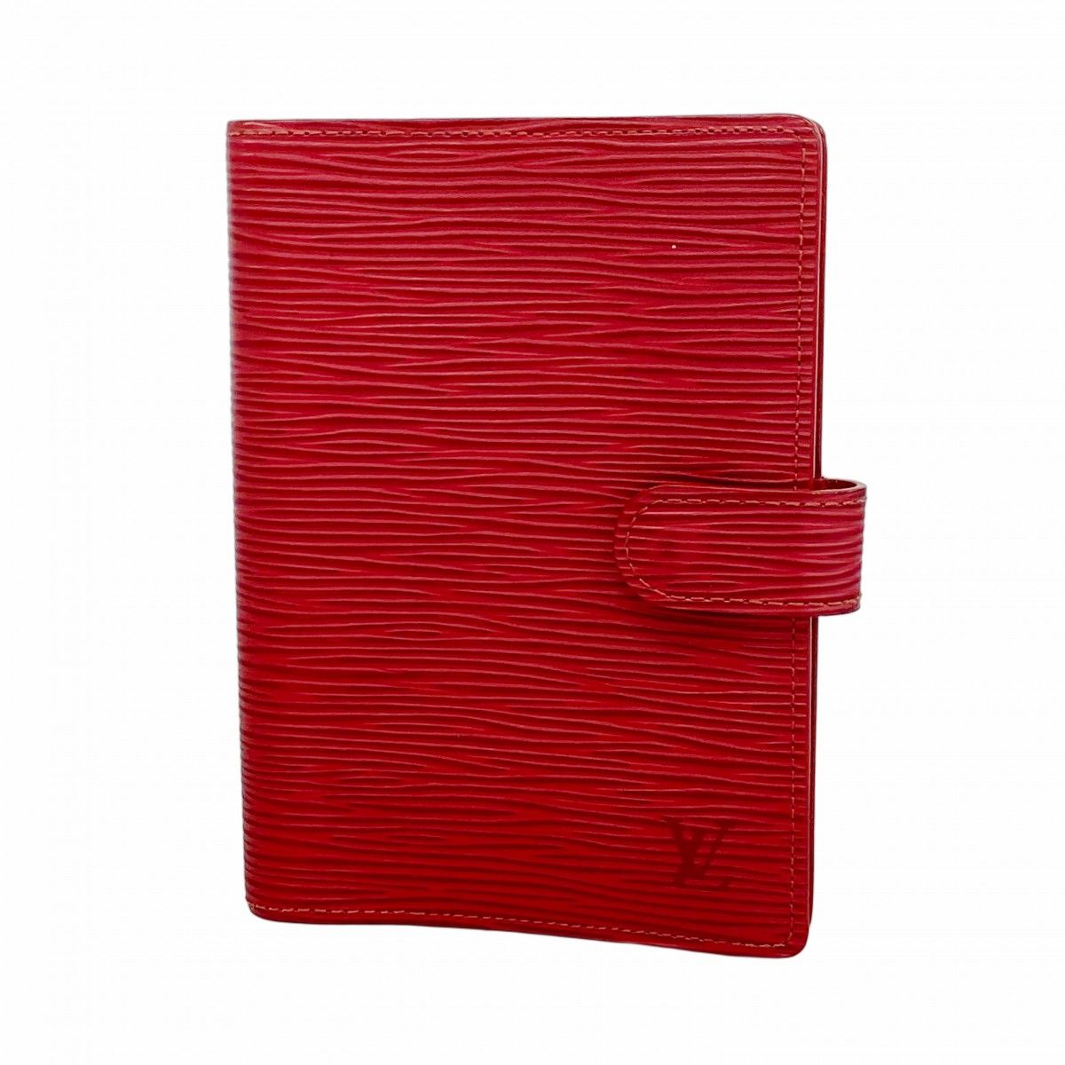 6 ba 1194 ルイヴィトン 手帳カバー エピ アジェンダPM R 20057 カスティリアンレッド レディース