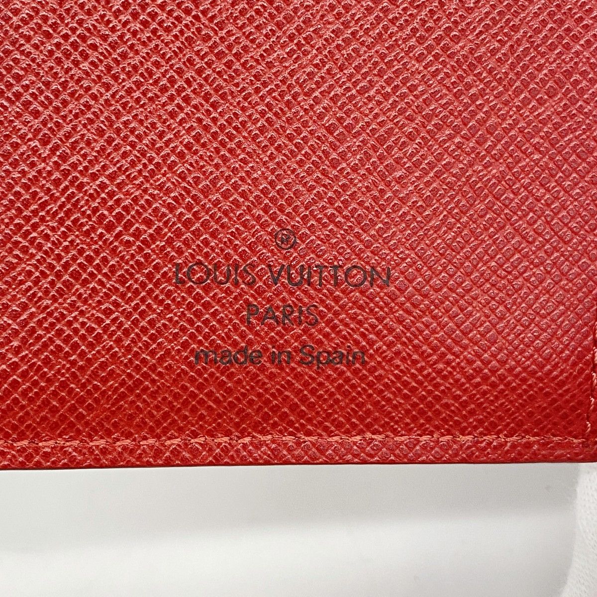 6 ba 1194 ルイヴィトン 手帳カバー エピ アジェンダPM R 20057 カスティリアンレッド レディース