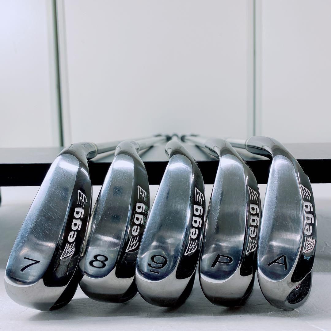 プロギア アイアン egg? 2013 A 7-A 5本 右利き カーボン M-35 N2459