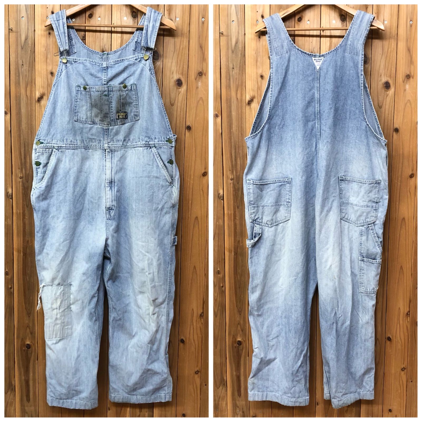 50〜80's OshKosh CLASSIC オシュコシュ デニム オーバーオール オールインワン ワーク アメカジ ビンテージ古着