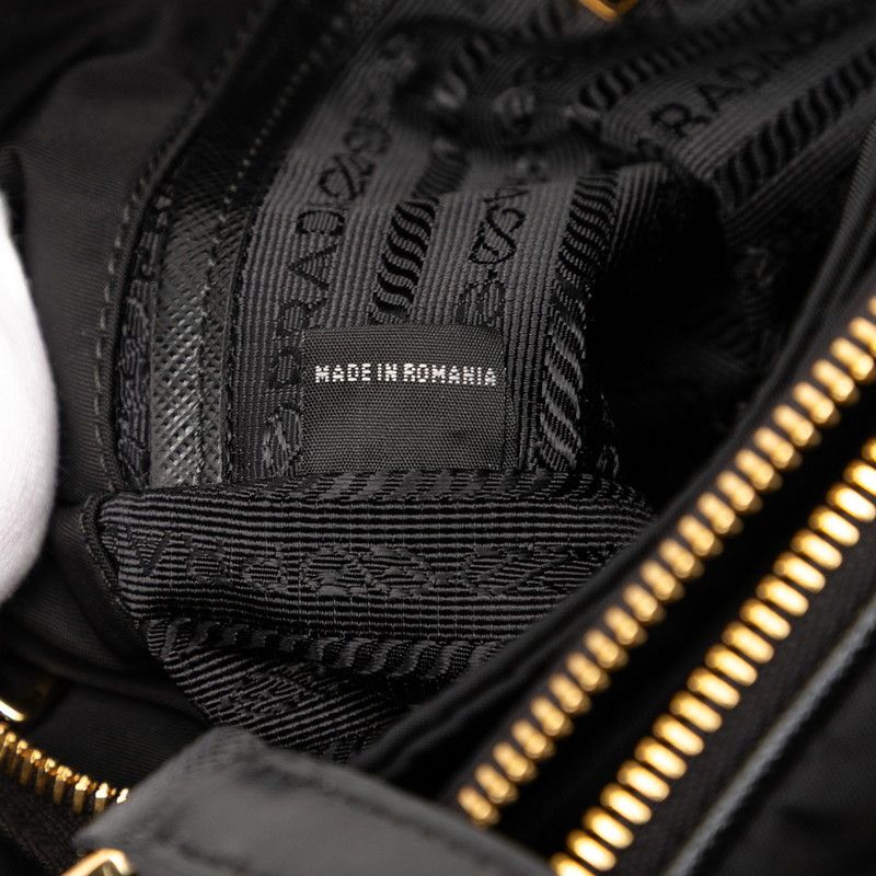 プラダ 三角ロゴプレート ハンドバッグ ショルダーバッグ 2WAY 1BG308