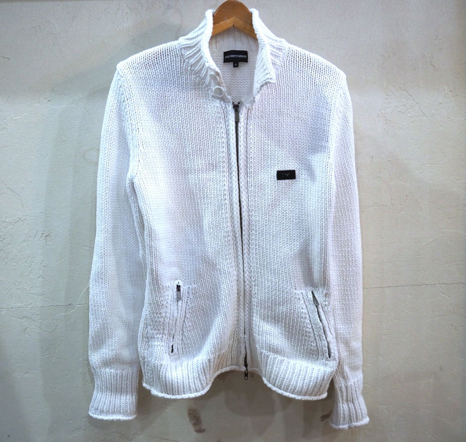 ◇EMPORIO ARMANI（エンポリオアルマーニ）ジップアップ コットン