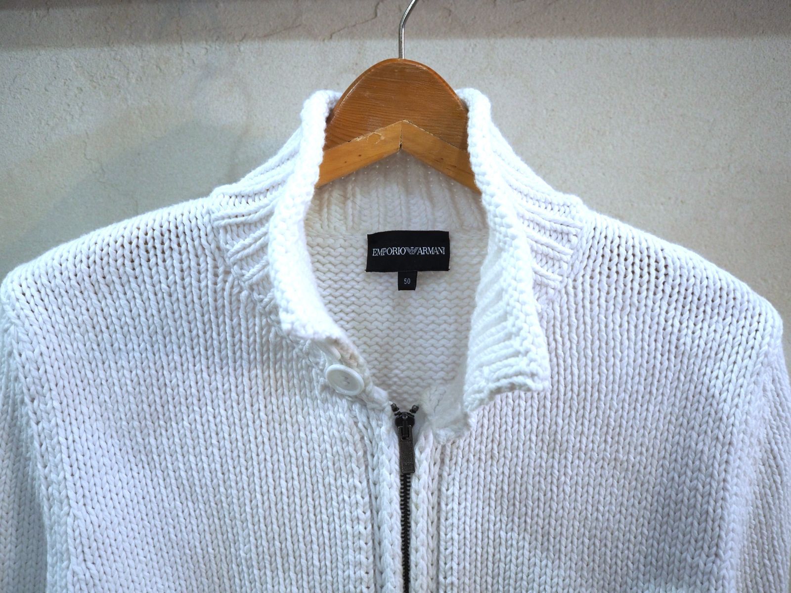 ◇EMPORIO ARMANI（エンポリオアルマーニ）ジップアップ コットン 