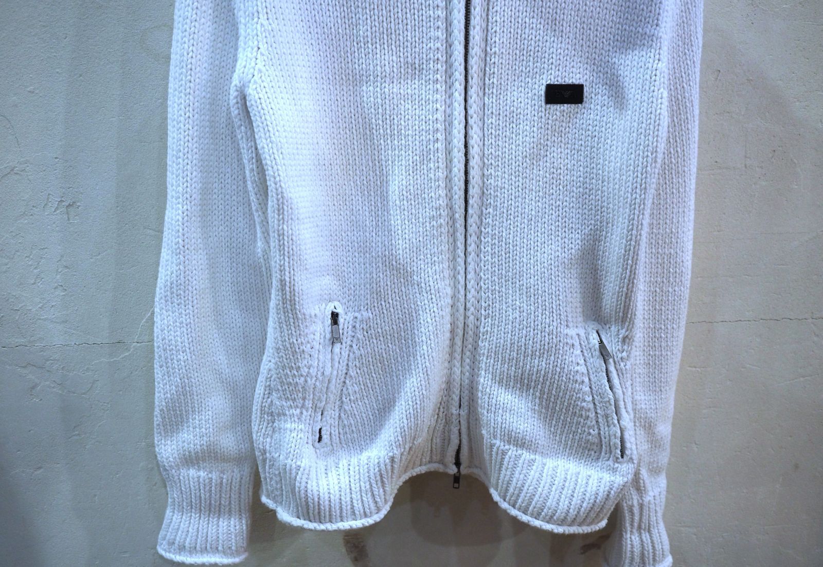 ◇EMPORIO ARMANI（エンポリオアルマーニ）ジップアップ コットン 