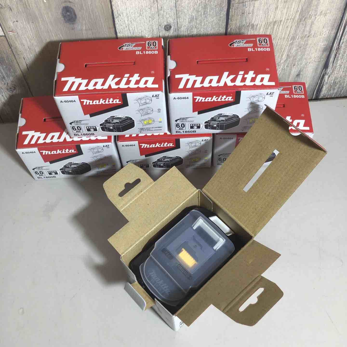 未使用品】 純正 マキタ makita リチウムイオンバッテリー 18V 未使用品】 純正 マキタ makita リチウムイオンバッテリー 18V