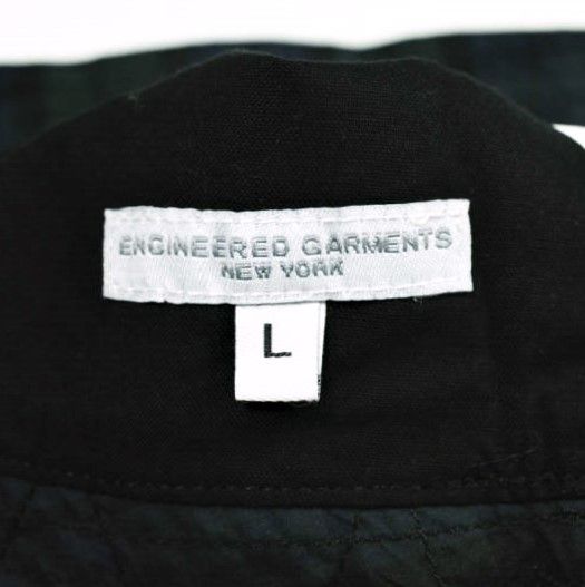 Engineered Garments エンジニアードガーメンツ アメリカ製 Bucket Hat - Nyco Cloth コットンナイロン バケットハット L(内周約61-62cm) BLACKWATCH チェック 帽子 g25325