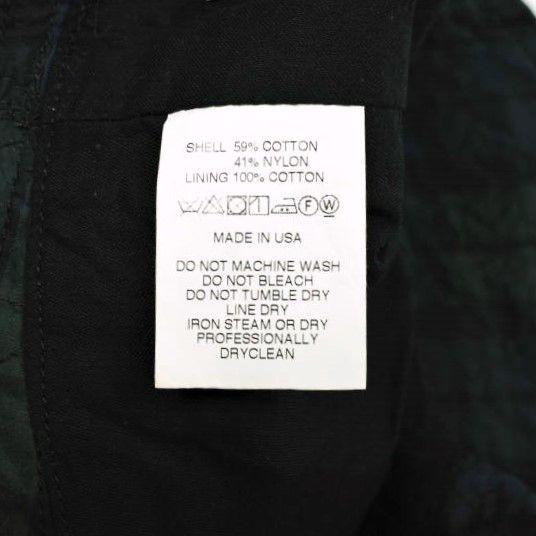Engineered Garments エンジニアードガーメンツ アメリカ製 Bucket Hat - Nyco Cloth コットンナイロン バケットハット L(内周約61-62cm) BLACKWATCH チェック 帽子 g25325