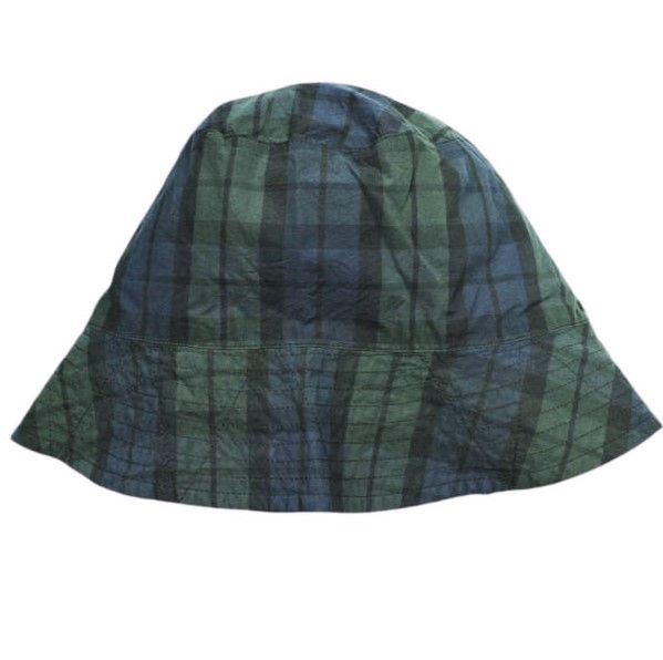 Engineered Garments エンジニアードガーメンツ アメリカ製 Bucket Hat - Nyco Cloth コットンナイロン バケットハット L(内周約61-62cm) BLACKWATCH チェック 帽子 g25325