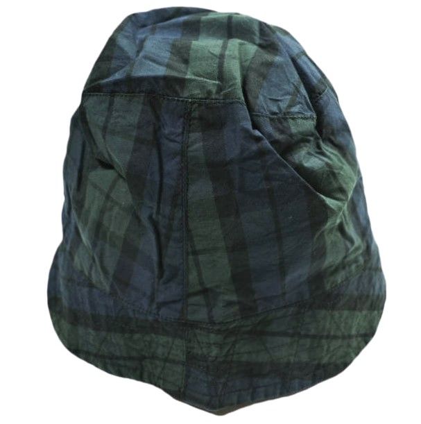 Engineered Garments エンジニアードガーメンツ アメリカ製 Bucket Hat - Nyco Cloth コットンナイロン バケットハット L(内周約61-62cm) BLACKWATCH チェック 帽子 g25325