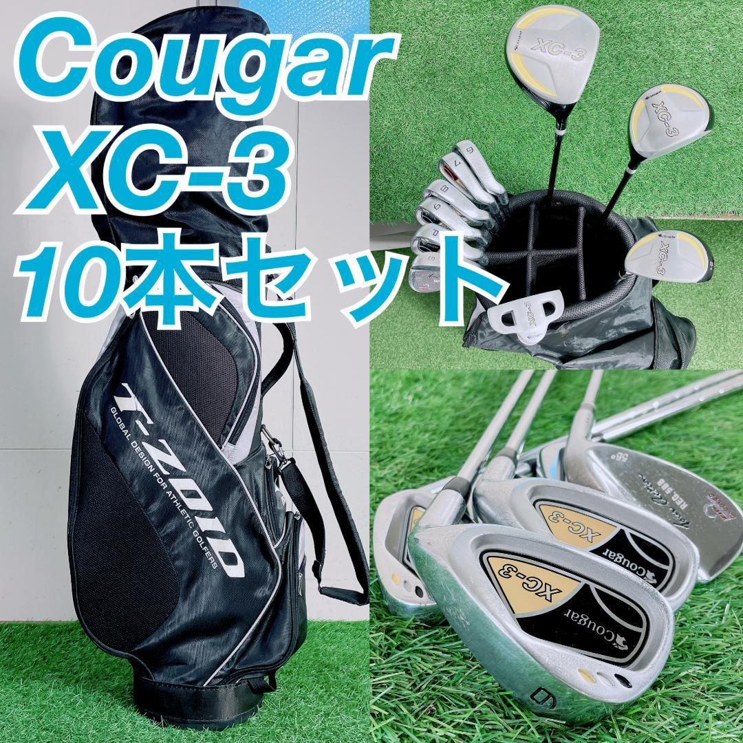 クーガー 初心者 メンズ ゴルフクラブ セット 10本 N2435 クーガー