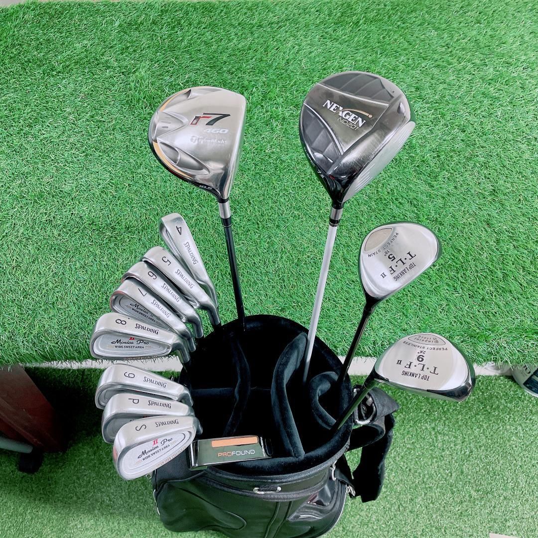 テーラーメイド 初心者 メンズ ゴルフクラブ フルセット 12本 S コース