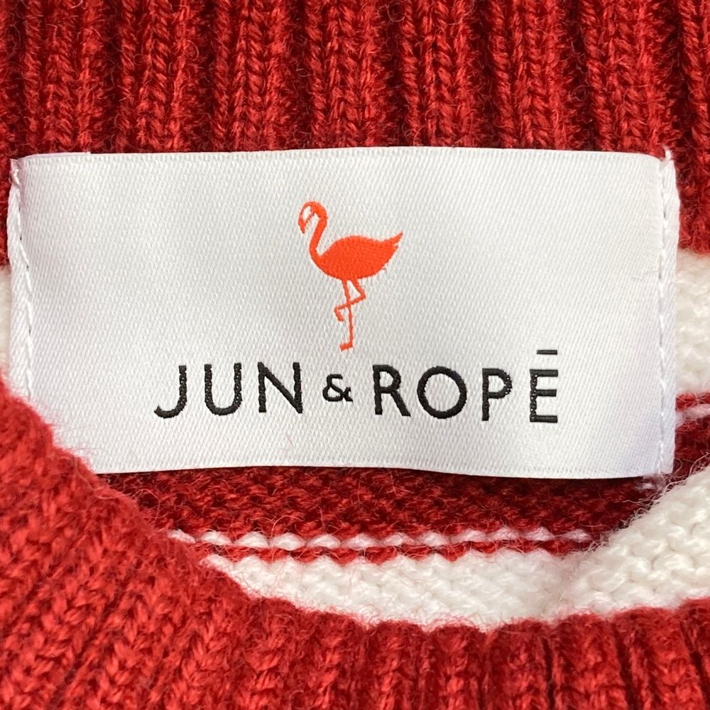 サイズ：L JUN&ROPE ジュン アンド ロペ ハイネックニットセーター