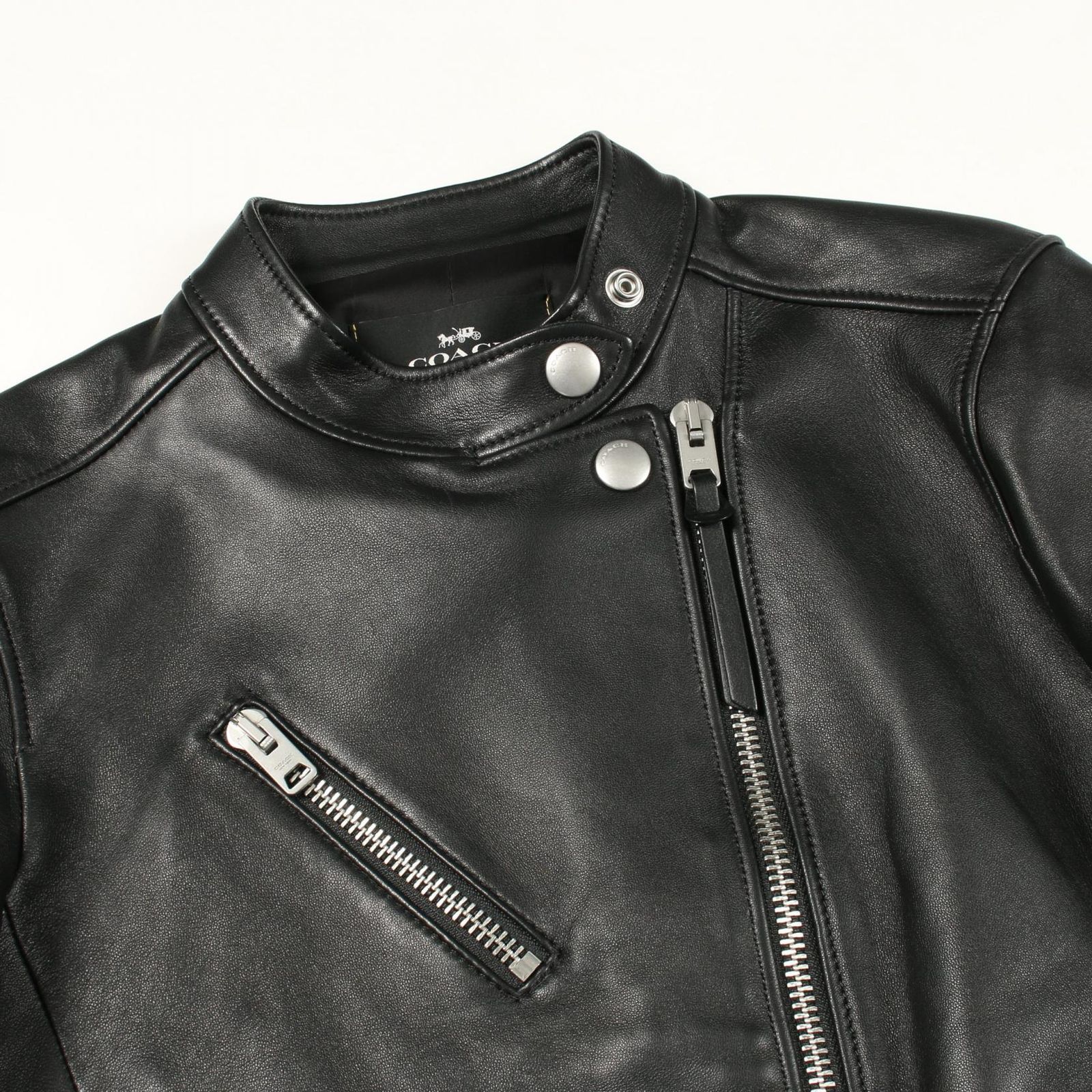 コーチ COACH ライダースジャケット Uptown Racer Jacket F34021