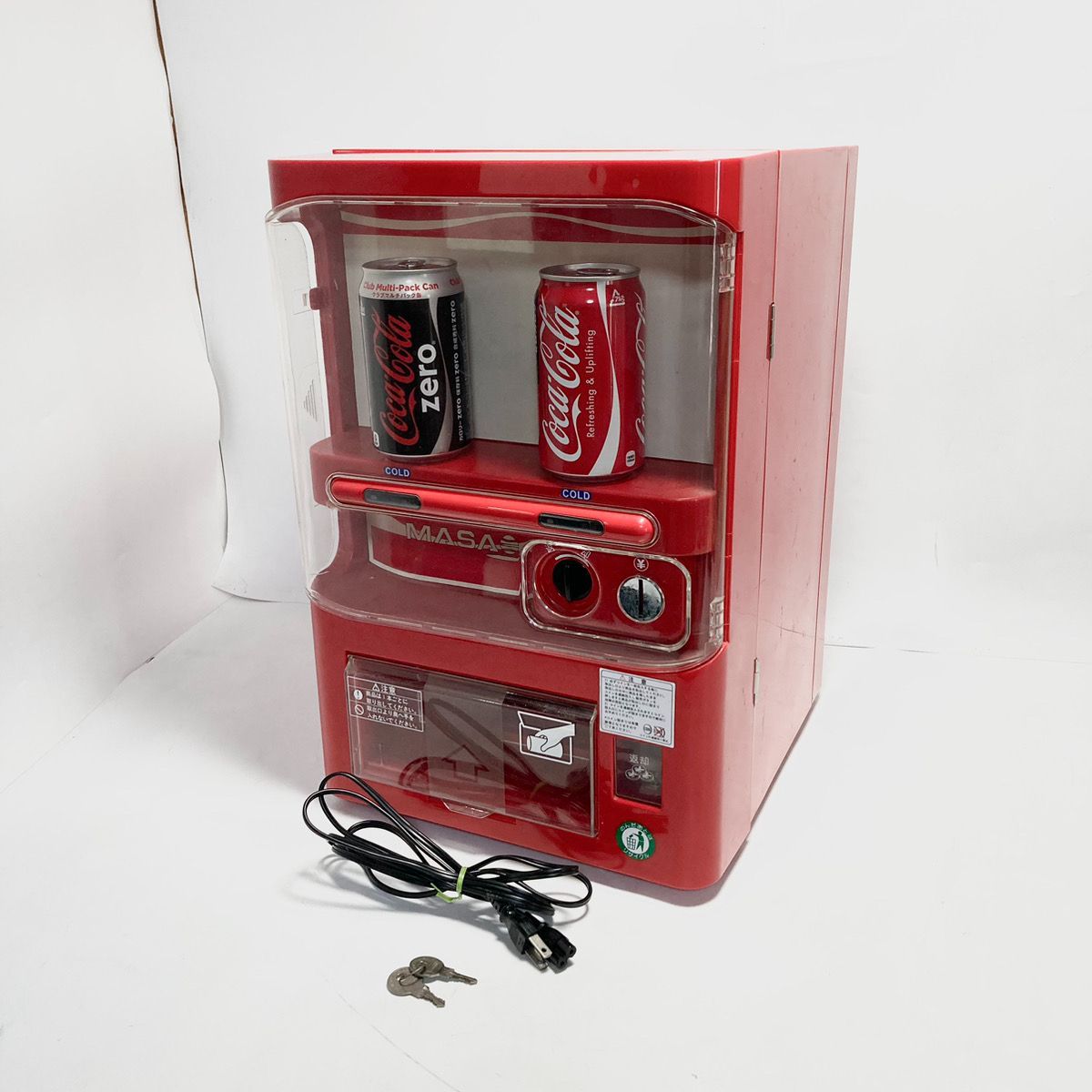 希少 マサオコーポレーション 自動販売機保冷庫 冷蔵庫 レッド 希少 マサオコーポレーション 自動販売機保冷庫 冷蔵庫 レッド