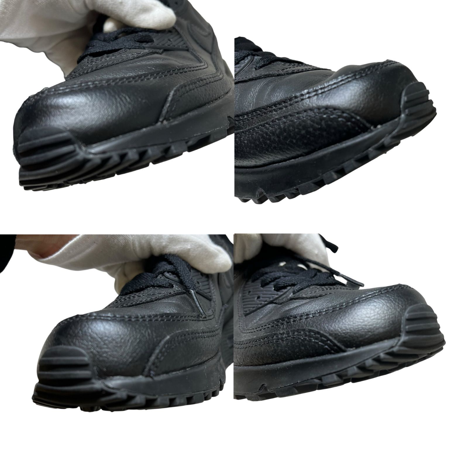 Nike ナイキ Air Max 90 LTR CZ5594-001 27.5cm オールブラック - メルカリ