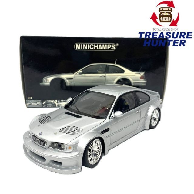 MINICHAMPS(ミニチャンプス) BMW M3 GT-R ストリート 2001 シルバー 1