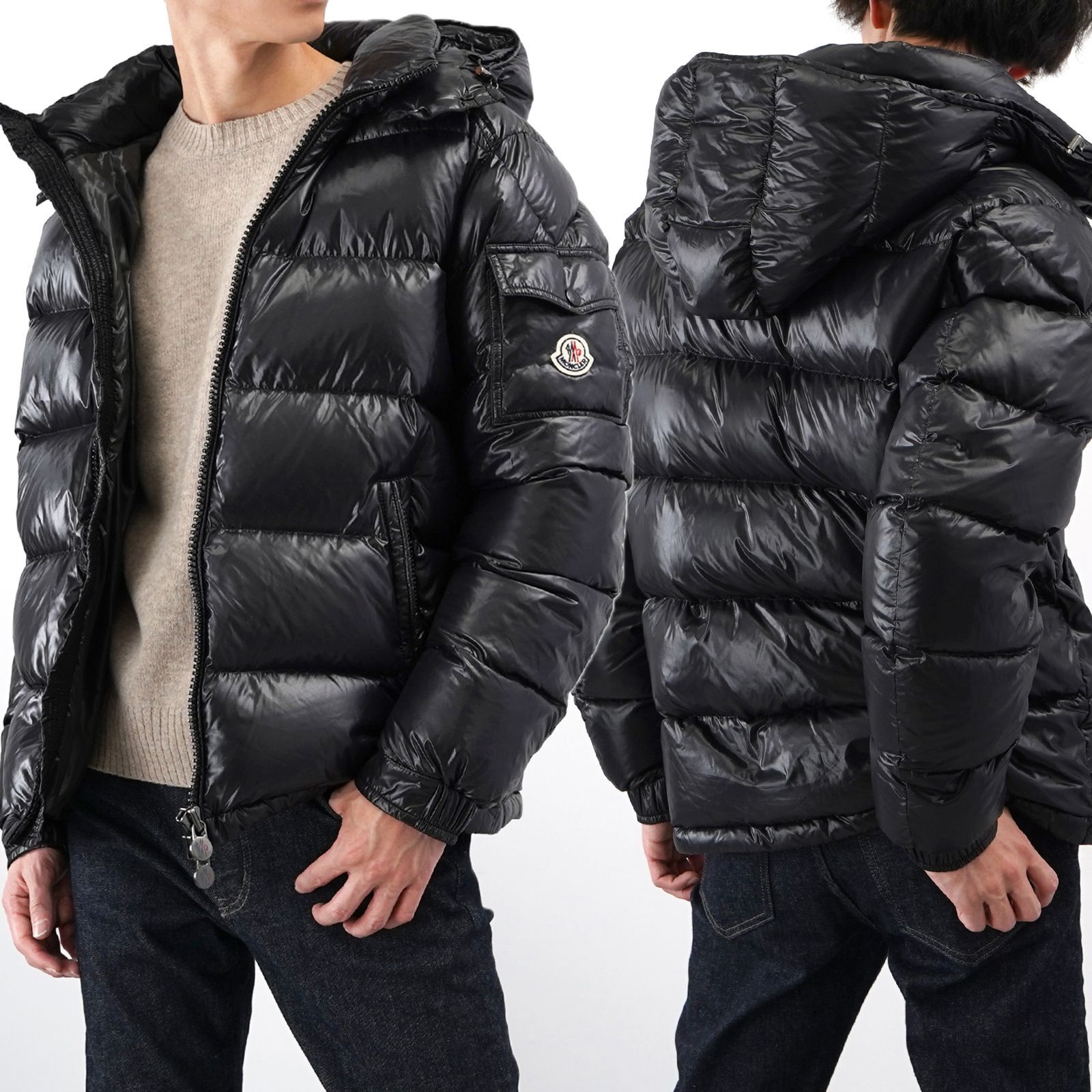 MONCLER モンクレール MAYA ダウンジャケット ブラック - メルカリ