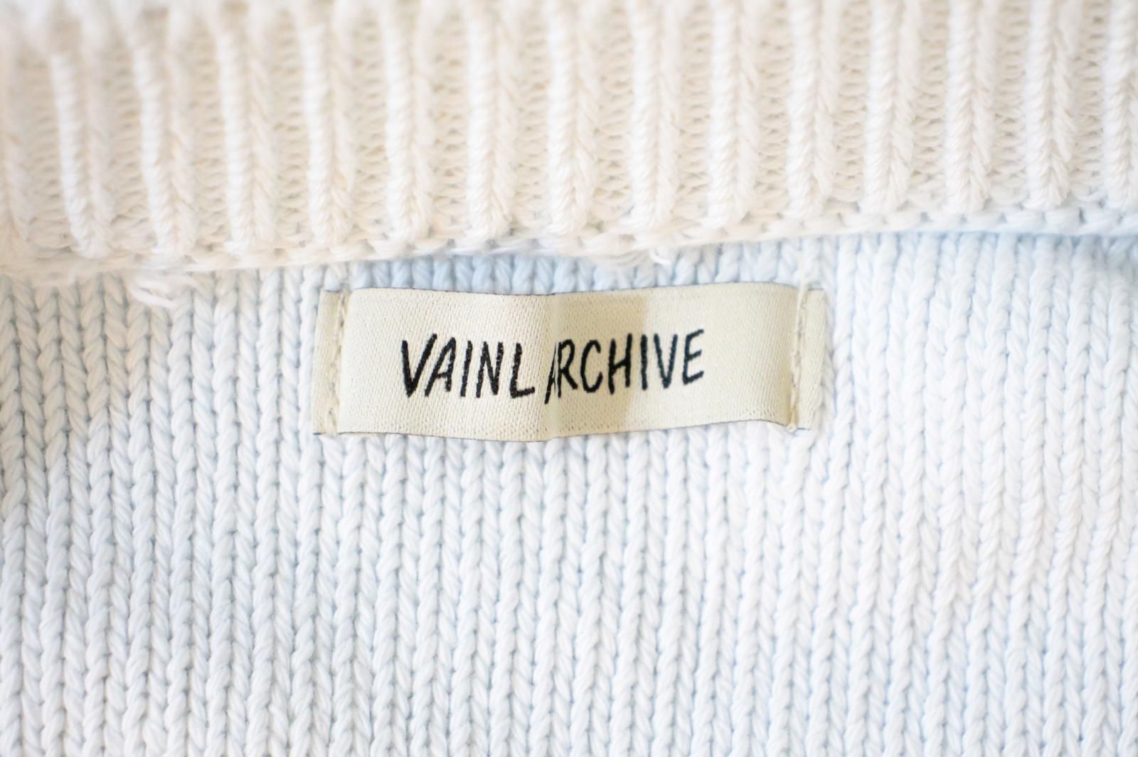 VAINL ARCHIVE JEFF-dyed ハーフジップ プルオーバー VAINL ARCHIVE 
