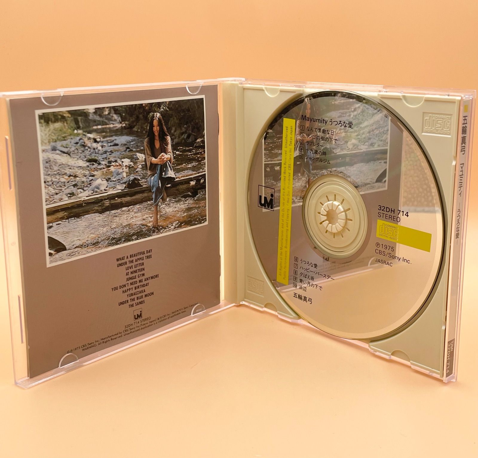 五輪真弓 CD マユミティ うつろな愛 アルバム MAYUMITY UMI 32DH 714