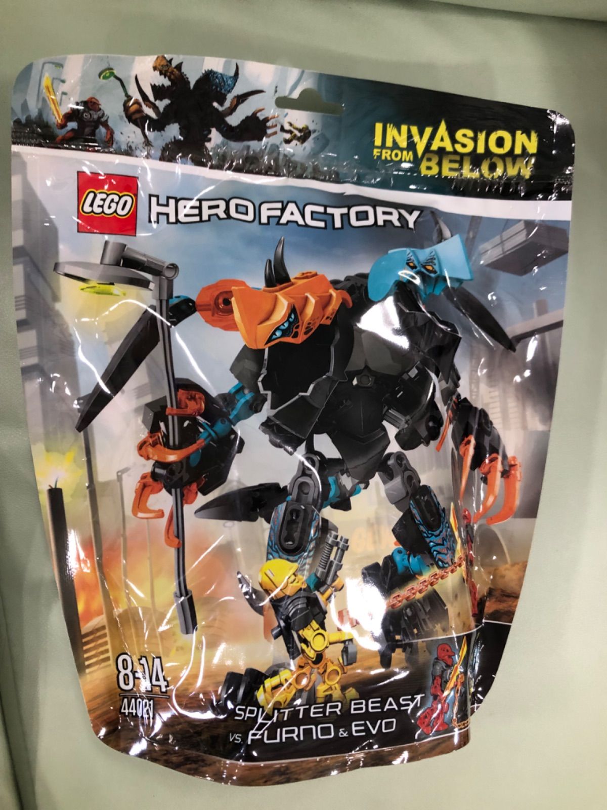 ヒーローファクトリーシリーズ44015から44027まで連番