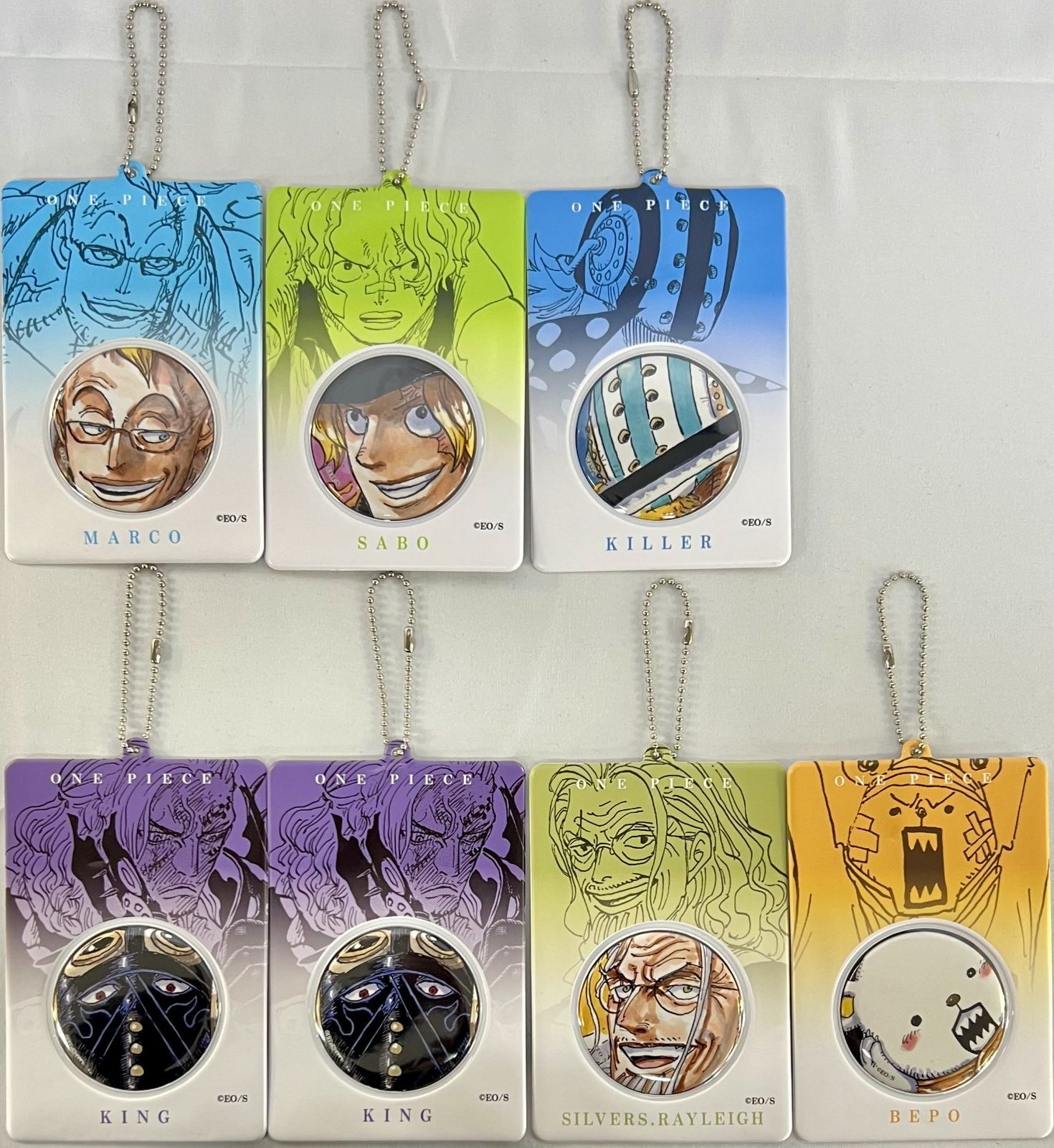 ワンピース 缶バッジ＆特製ホルダーコレクション 第3弾 6種7個セット 