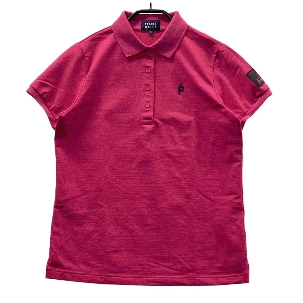 サイズ：1 PEARLY GATES パーリーゲイツ 2023年モデル 半袖ポロシャツ