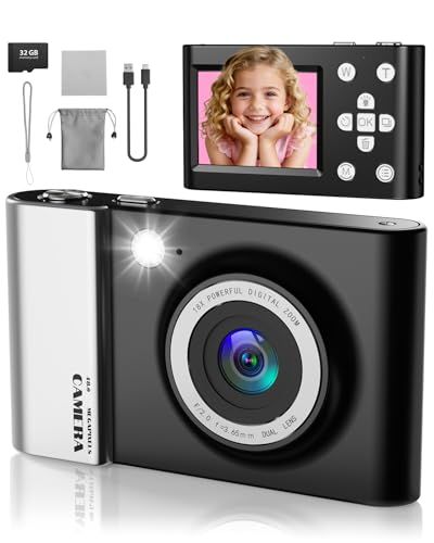 デジカメ 4 K 6400万画素 デジタルカメラ オートフォーカス HD動画撮影 手振れ補正 18倍ズーム タイムラプス 連続撮影 ウェブカメラ機能 USB転送 学生 超軽量 初心者セット32 gカード付po aec 1 fb 98