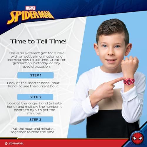 Marvel スパイダーマン 子供用 プラスチック Time Teacher アナログクォーツ 3 Dストラップウォッチ ブラック クォーツ腕時計 po 271 a 9 cae その他 キッチン 食器 キッチン 日用品 その他
