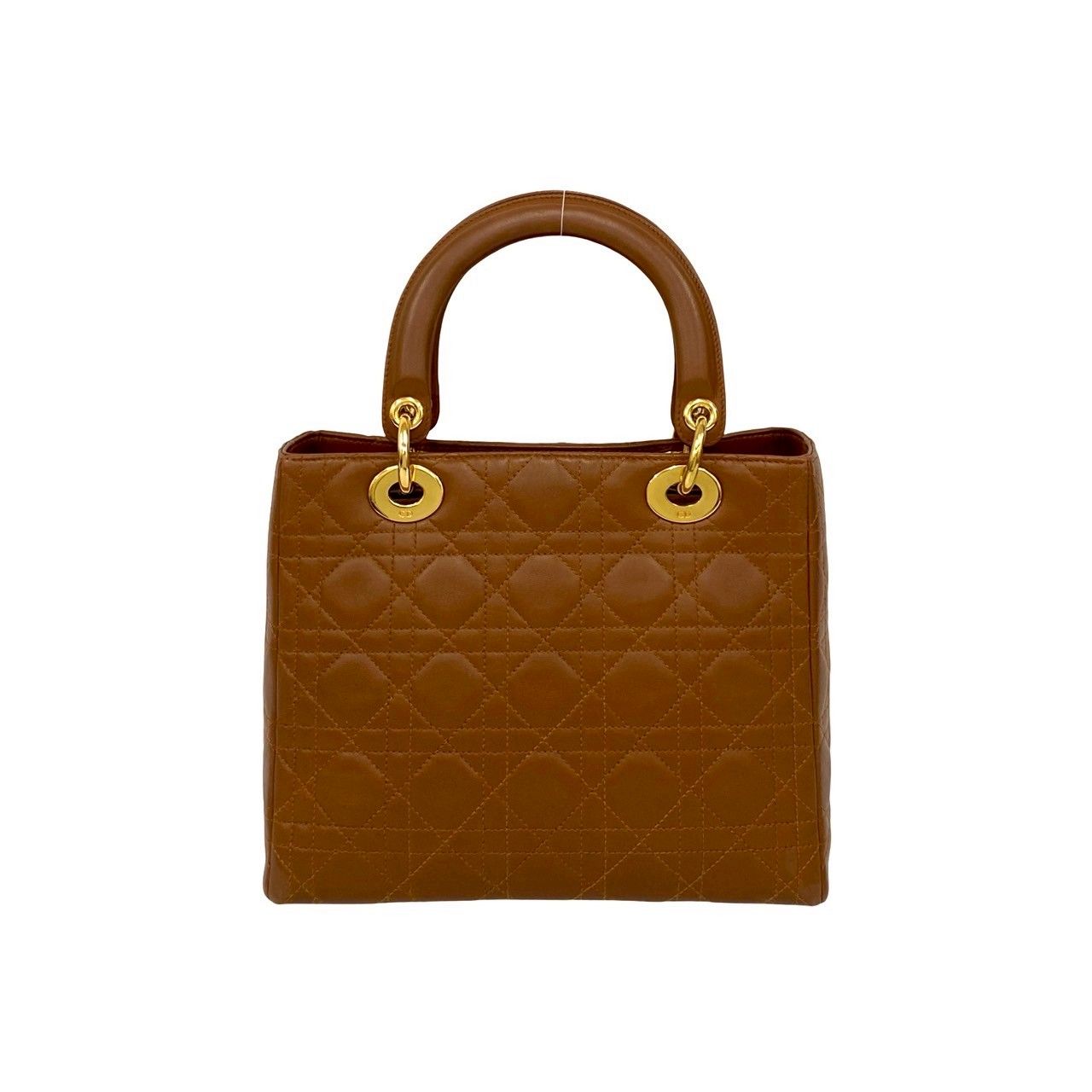 極 美品 Christian Dior ディオール レディディオール カナージュ