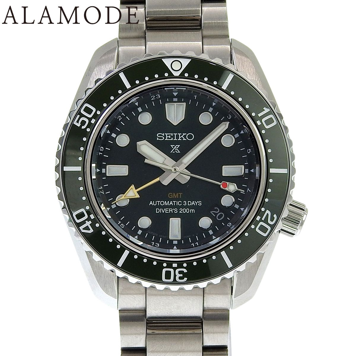 セイコー プロスペックス ダイバースキューバ SBEJ009 SS グリーン 自動巻き メンズ 41100099890 アラモード