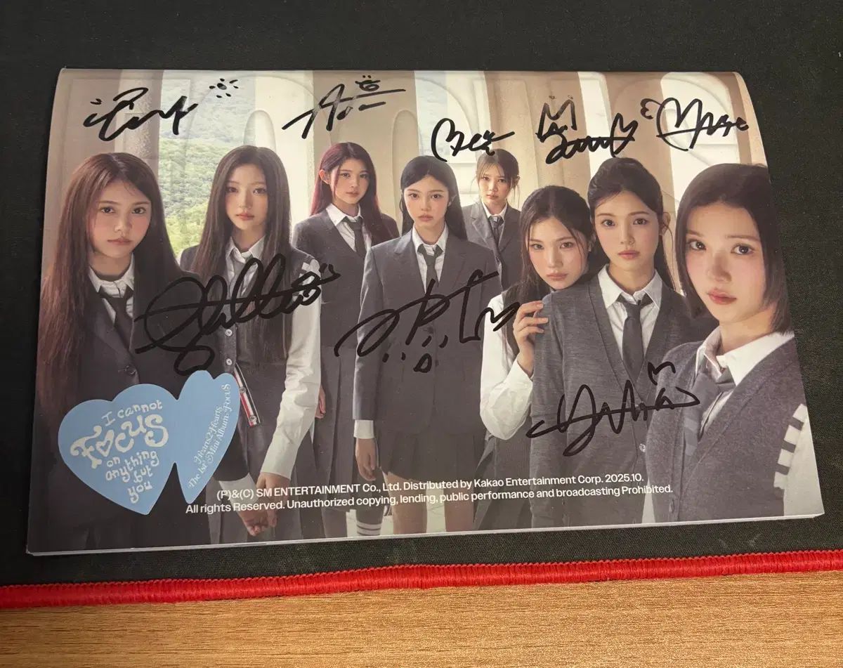 ハツトゥハツ フォーカス アルバム 全メンバー サイン入り