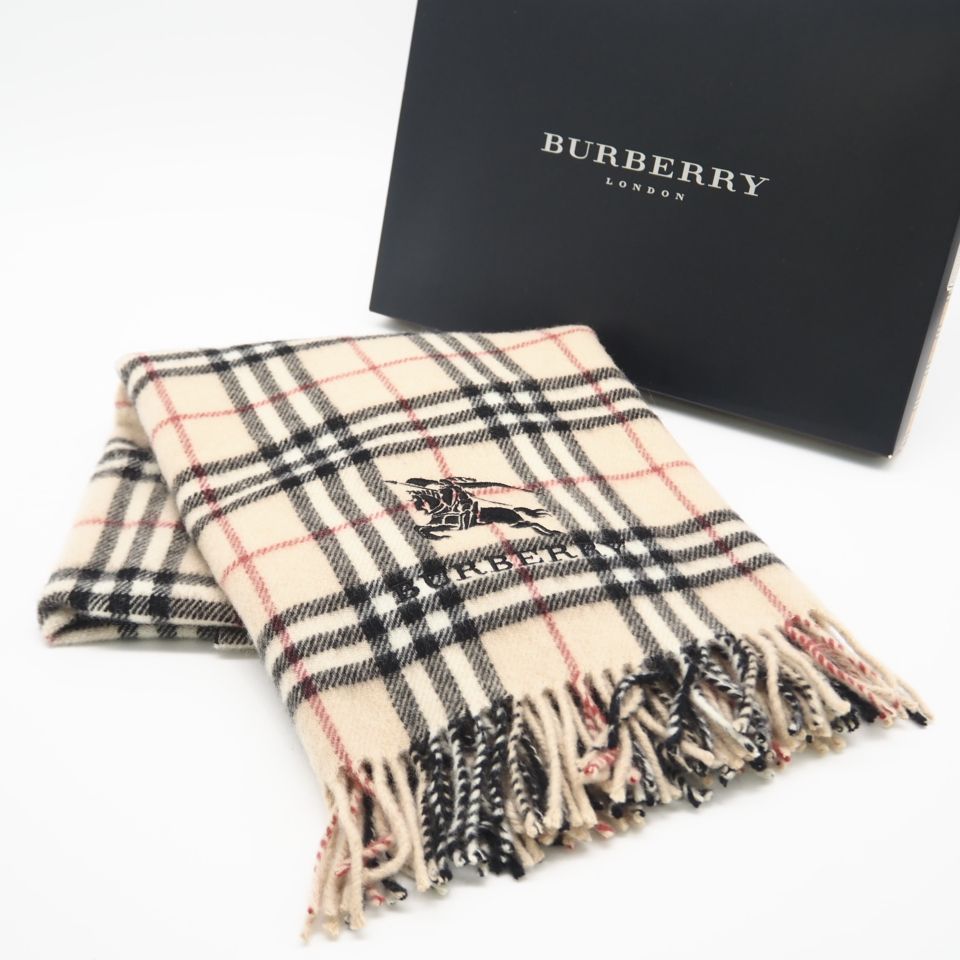 ☆3日以内返品可☆ 美品 BURBERRY バーバリー ウール ノバチェック