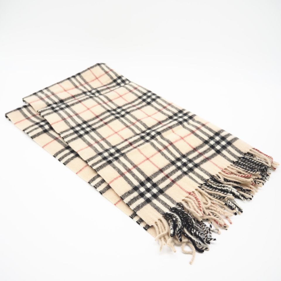 ☆3日以内返品可☆ 美品 BURBERRY バーバリー ウール ノバチェック