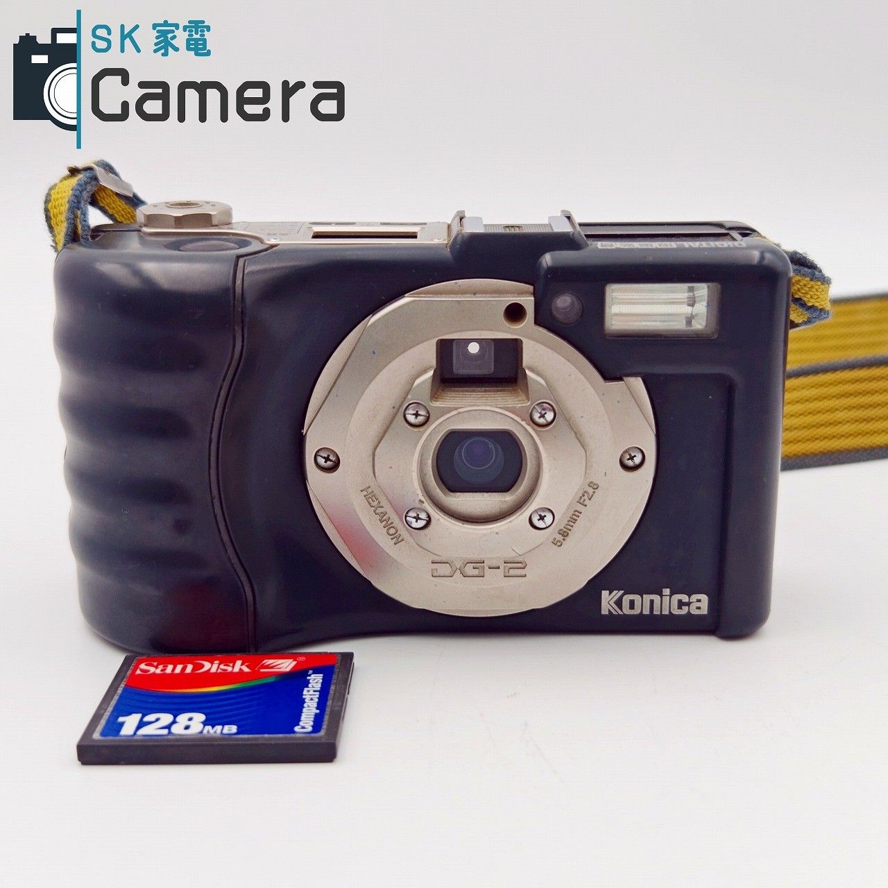 中古】 Konica DIGITAL現場監督 DG-2 コニカ 単三電池駆動 CF128GMB 付
