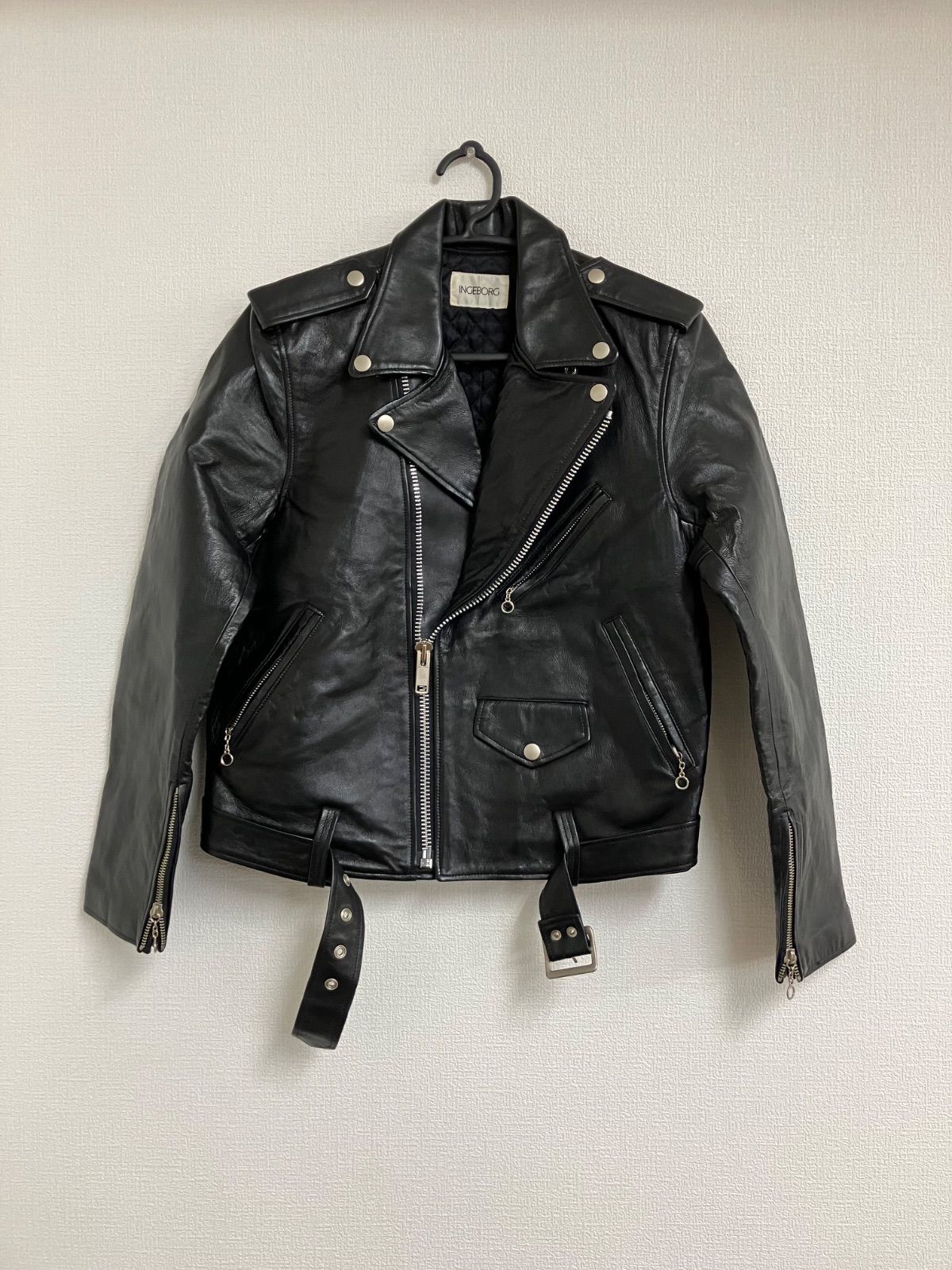P/インゲボルグ ラムレザージャケット - メルカリ