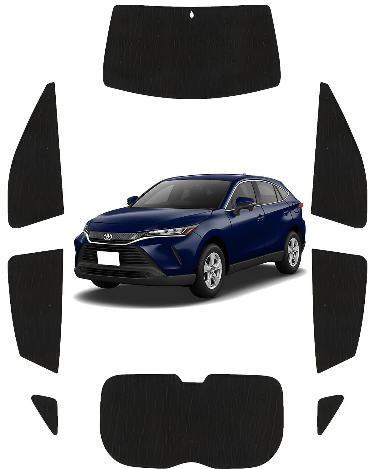 日除け harrier 車中泊 フルセット 断熱 全面 遮光 80系 UVカット サンシェード アクセサリー ハリアー ハリアー80系 トヨタ