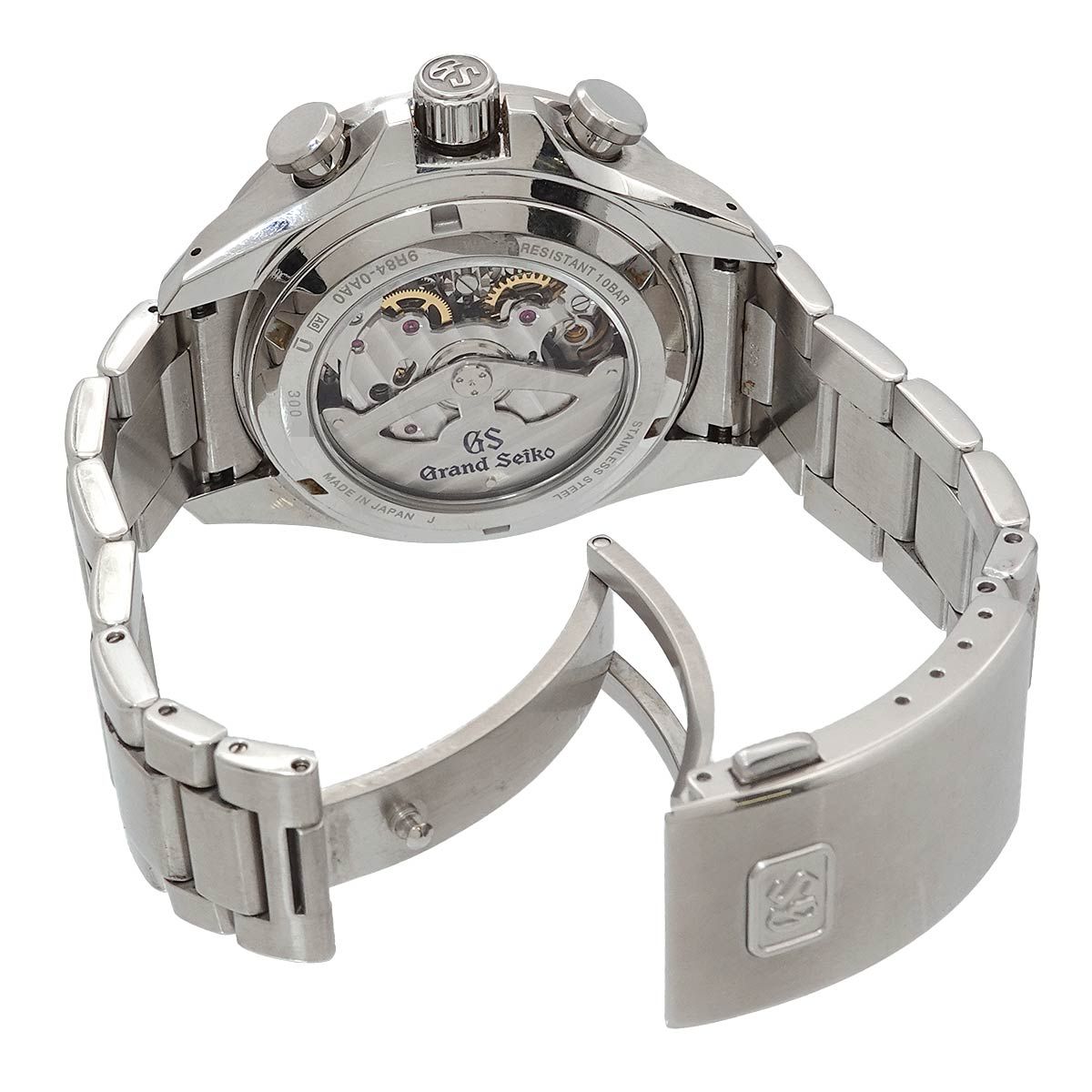  セイコー SEIKO グランドセイコー スプリングドライブ クロノグラフ SBGB001 マスターショップ 9R84 0AA0 Spring Drive 90313029 サイズ展開 自動巻き時計 腕時計(アナログ)