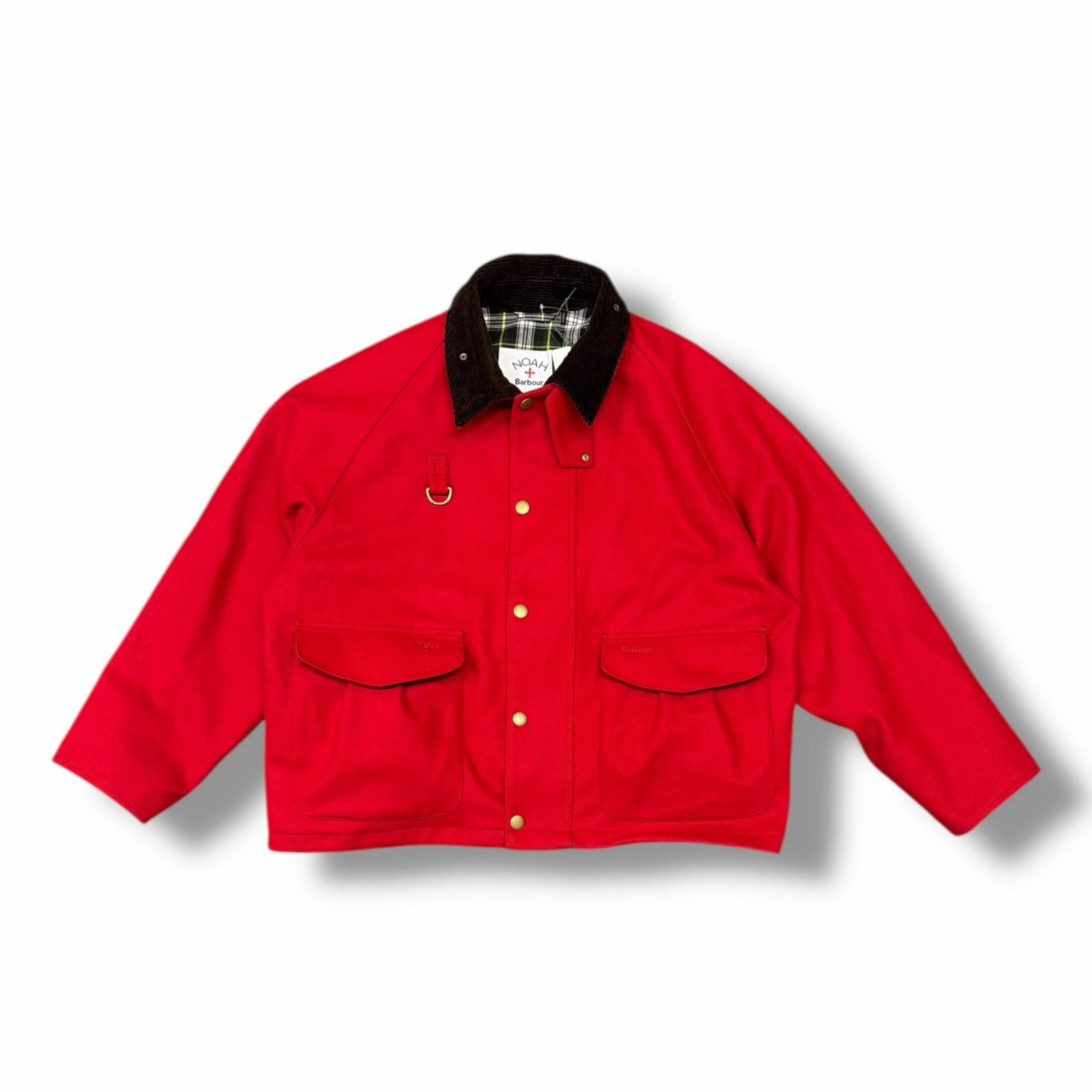 参考上代132000円 Barbour 25AW NOAH別注 Wool Wading Jacket ウール 