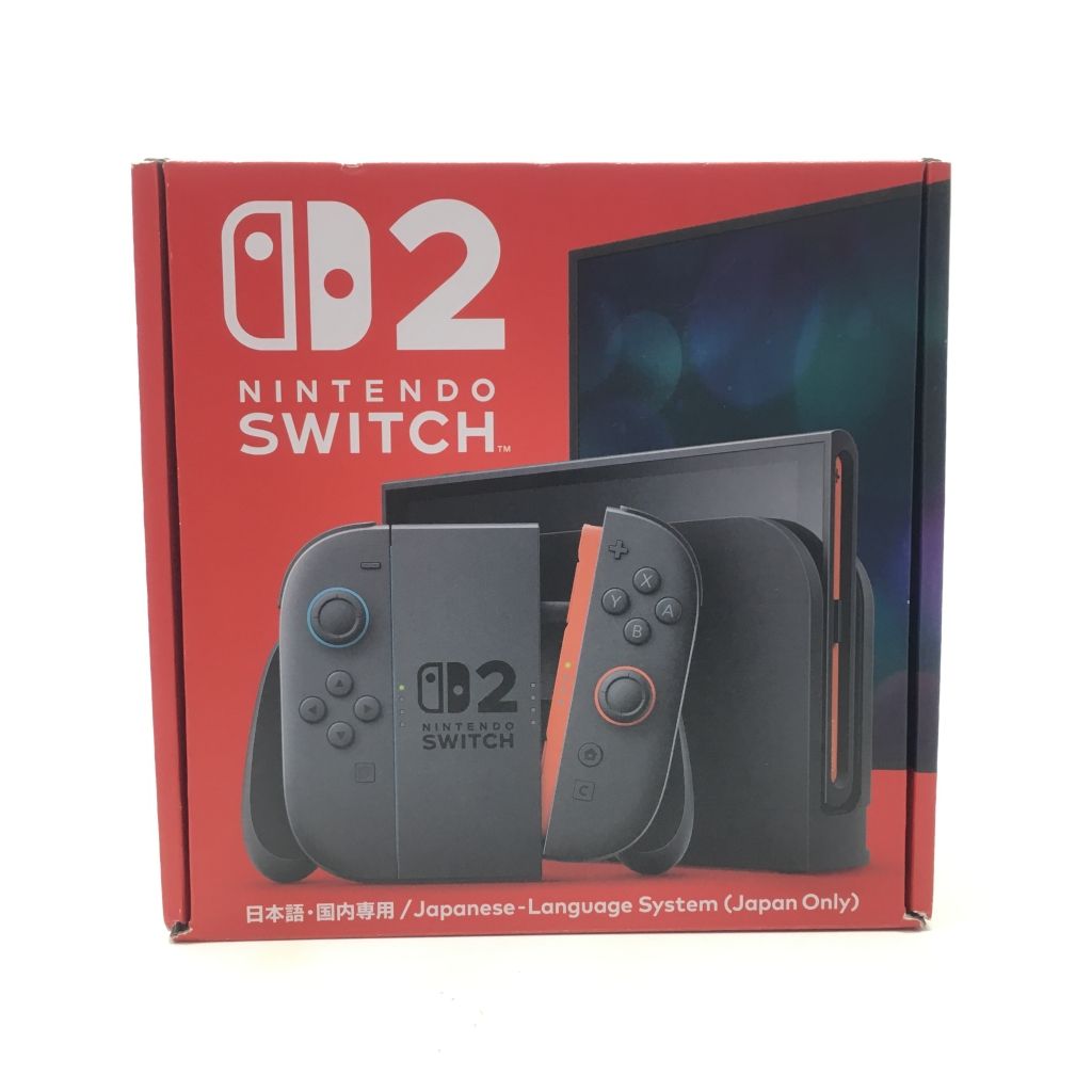 01 w 4785 ○ ♥品 ニンテンドースイッチ2 本体 HAJ Nintendo Switch 2 日本語 ライトブルー ライトレッド 品