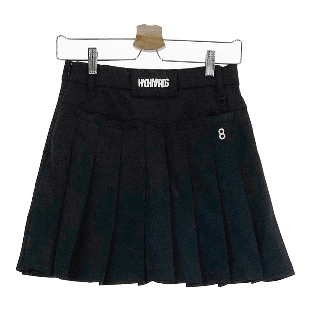 8 YARDS プリーツスカート Mサイズ ゴルフ サイズ：M 8YARDS ハチヤーズ プリーツスカート ブラック系