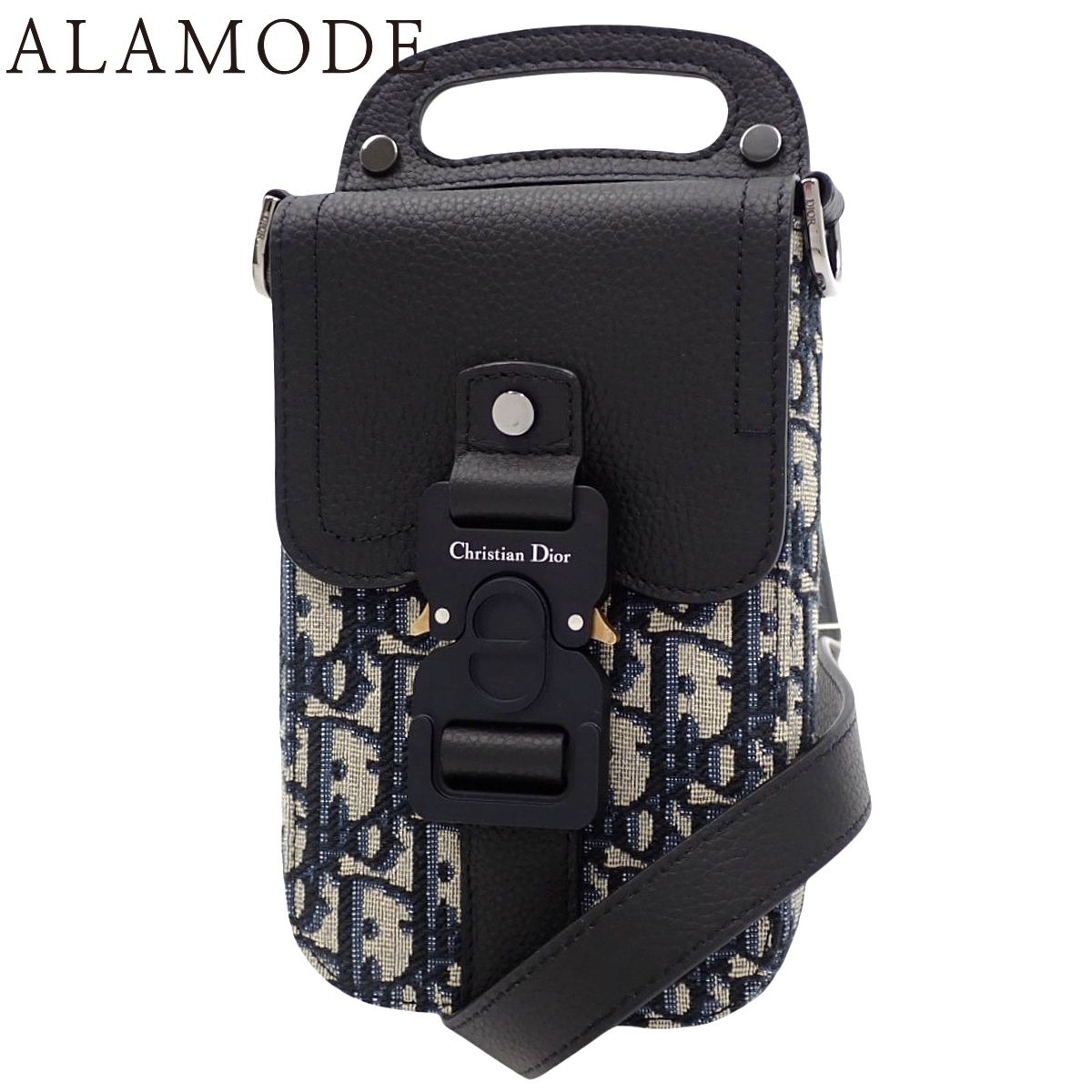 ショルダーバッグ Dior ミニショルダーバッグ ジャカード メンズ
