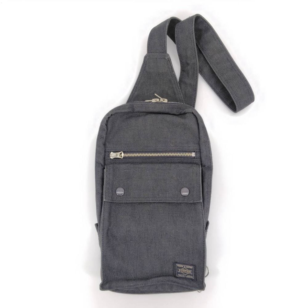 美品 ポーター PORTER スモーキー ボディバッグ スリング ショルダー ポーター スモーキー スリングショルダーバッグ 592-27531 PORTER