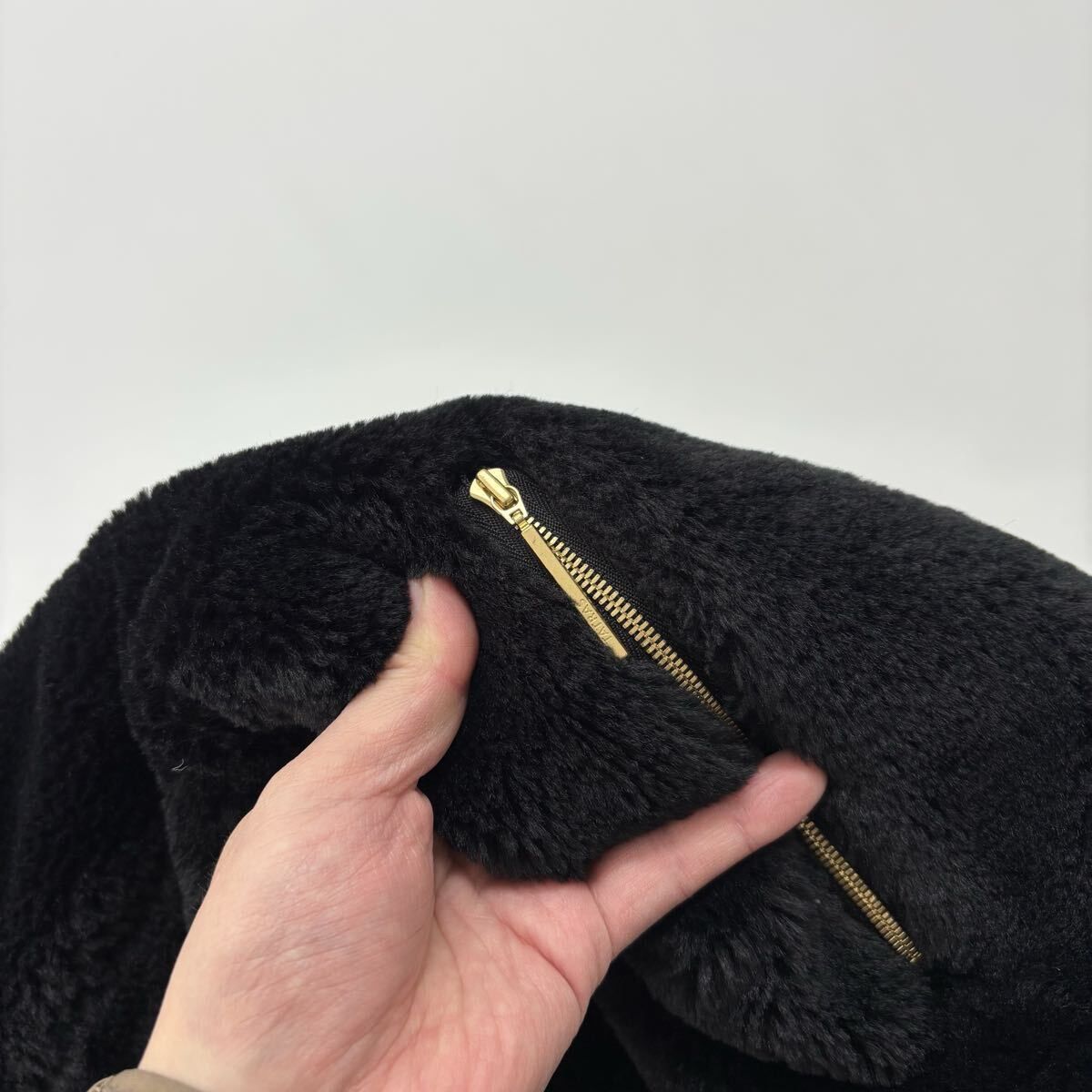 良品 TATRAS タトラス BARBRA バルブラ ボア ブルゾン BLACK ブラック 
