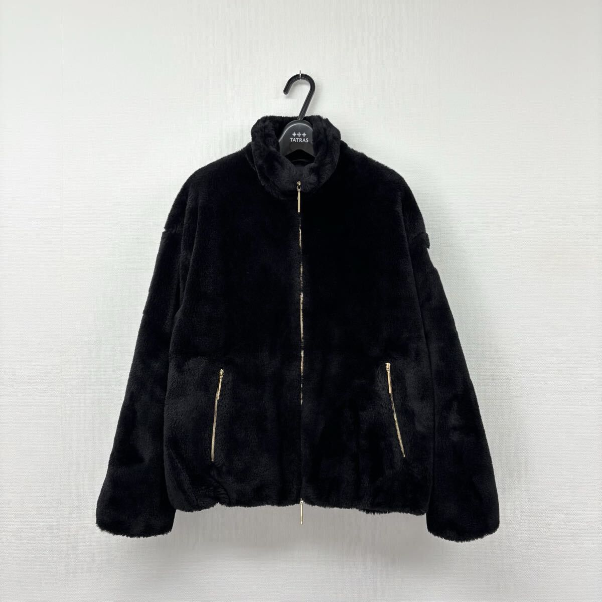 良品 TATRAS タトラス BARBRA バルブラ ボア ブルゾン BLACK ブラック 