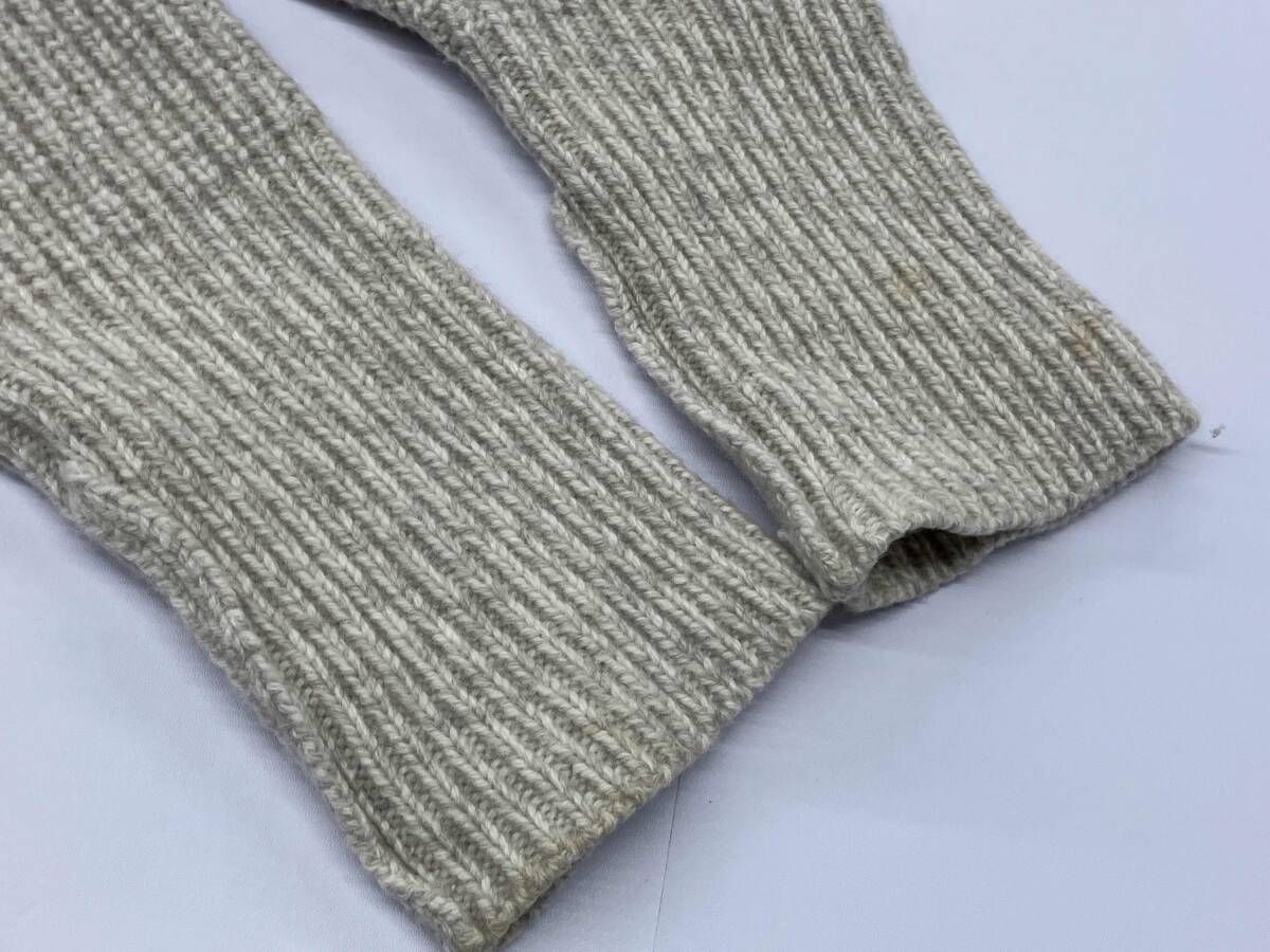 THE RERACS ドライバーズニット ザ リラクス ジップアップ カシミヤ 