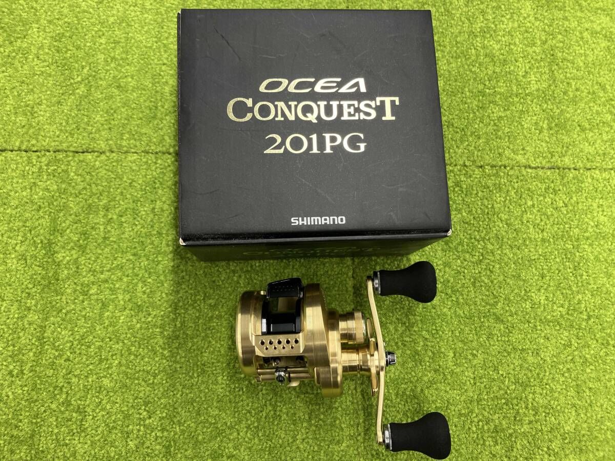 シマノ SHIMANO OCEA CONQEST 201 PG ベイトリール 外箱あり