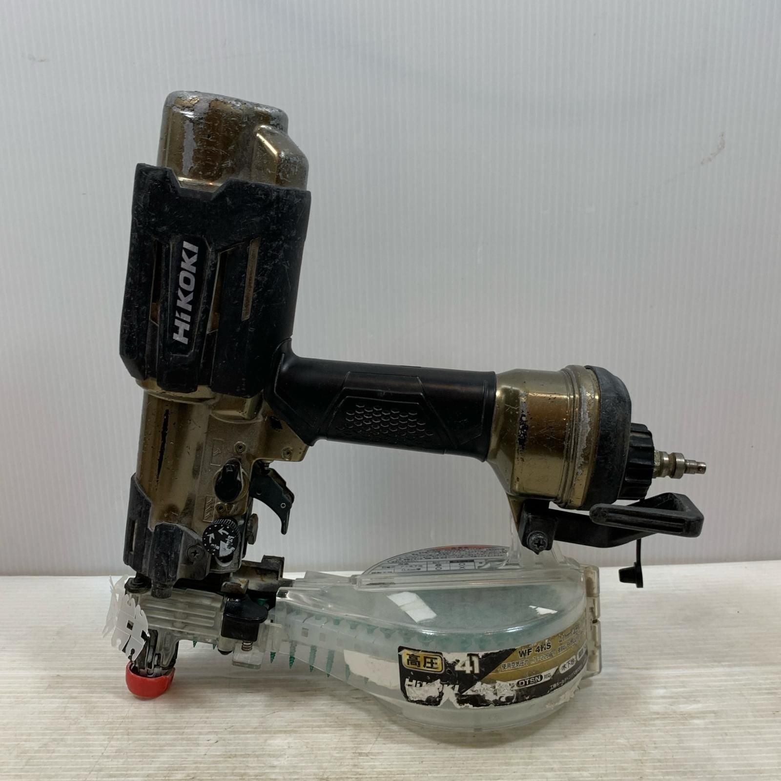 κκHiKOKI ハイコーキ エアツール ねじ打ち機 ケース付 高圧 400531 WF 4 HS ブラック