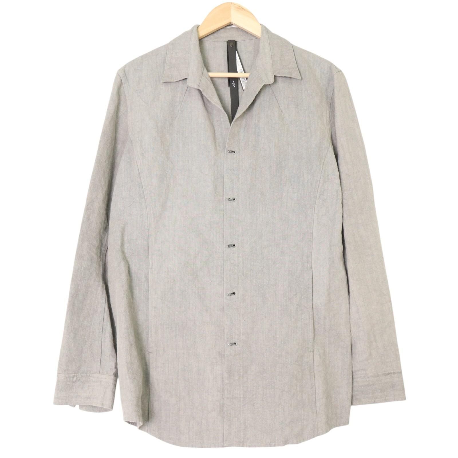 hook shirt coat 【4894LN48E 】フックシャツコート hook shirt coat 【4894LN48E 】フックシャツコート Mサイズ グレー