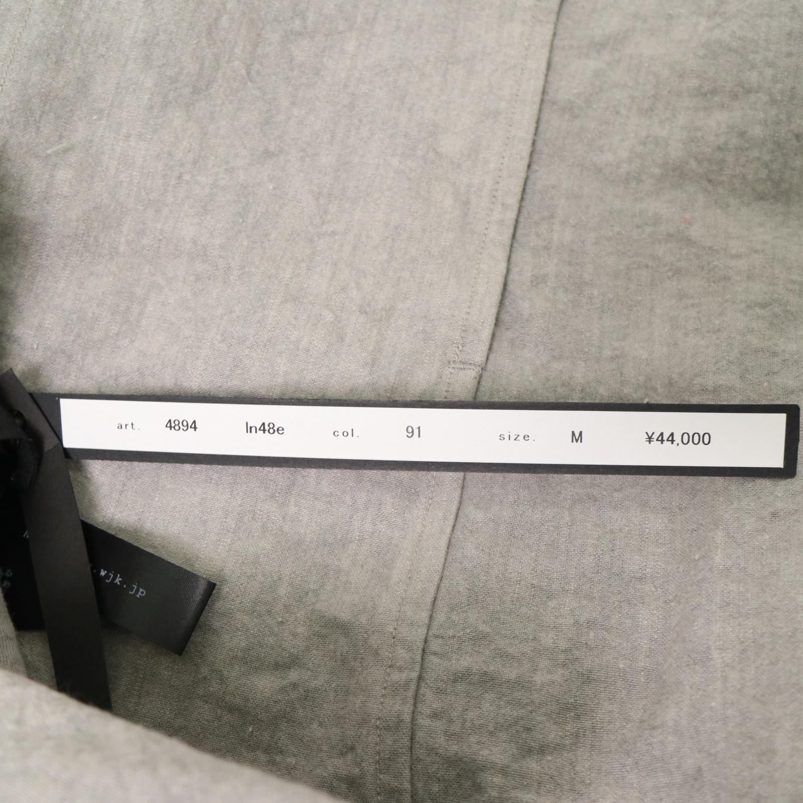 hook shirt coat 【4894LN48E 】フックシャツコート Mサイズ グレー