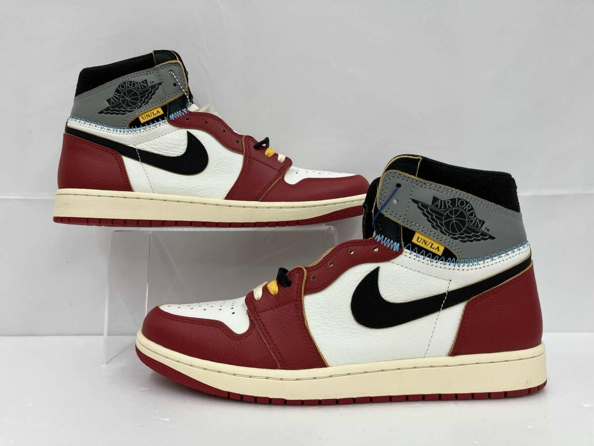 JORDAN 美品 NIKE×UNION ナイキ×ユニオン AIR JORDAN 1 RETRO HIGH OG エア